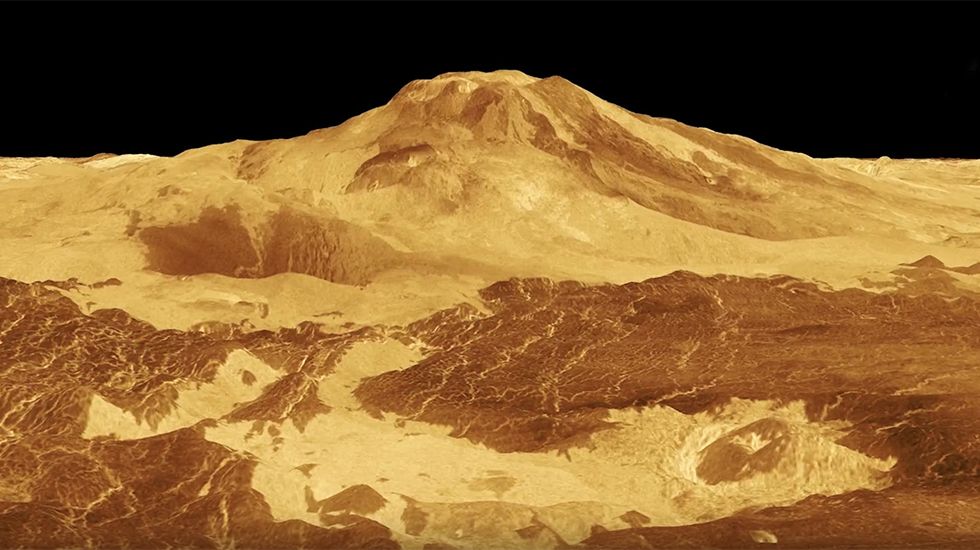 Images Reveal Volcanic Activity On Venus