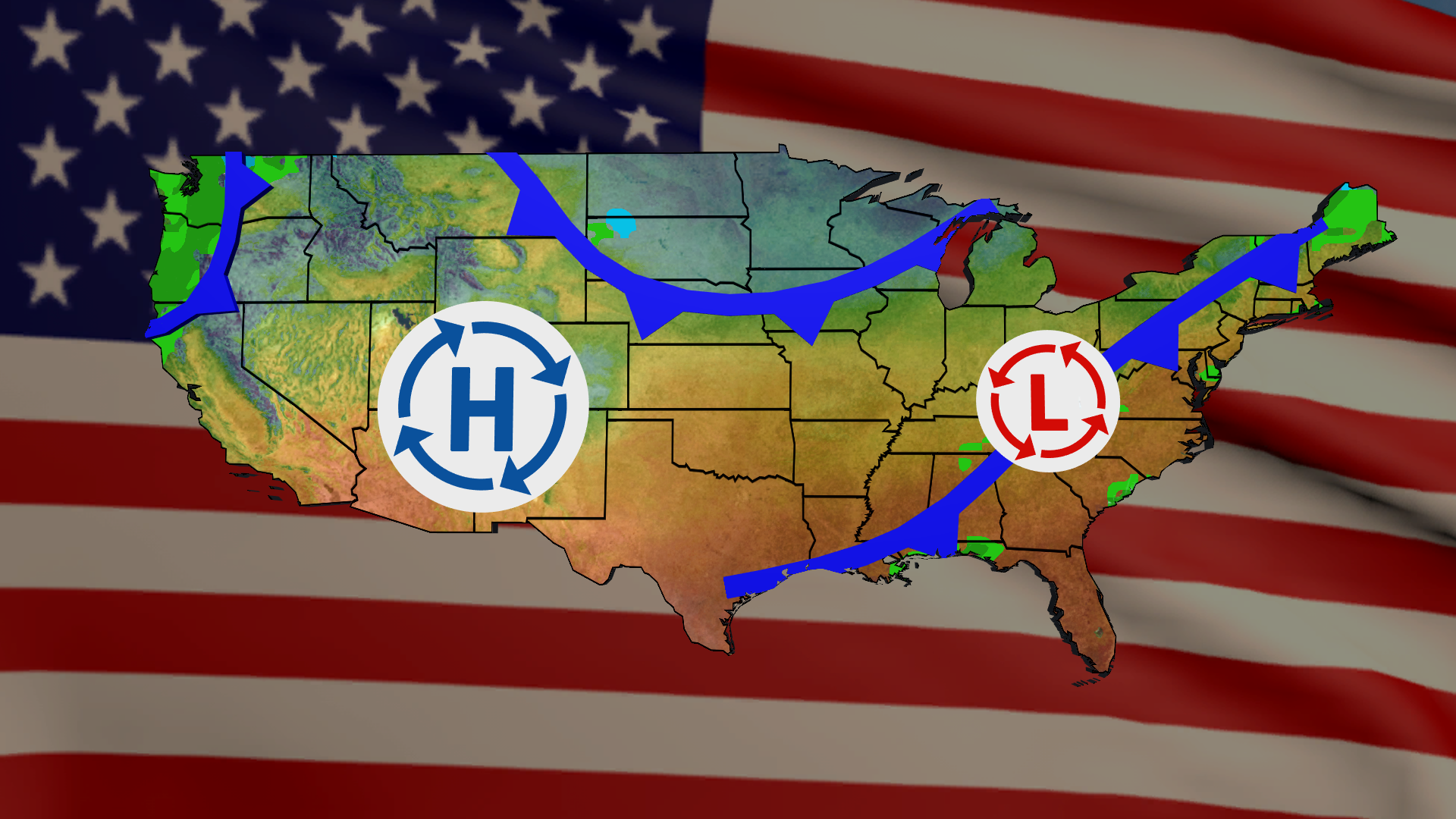 Veterans Day Forecast: Rain For East, Northwest