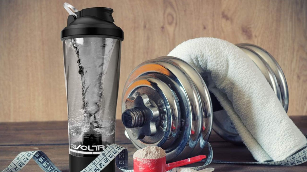 VOLTRX Premium Electric Protein Shaker Bottle