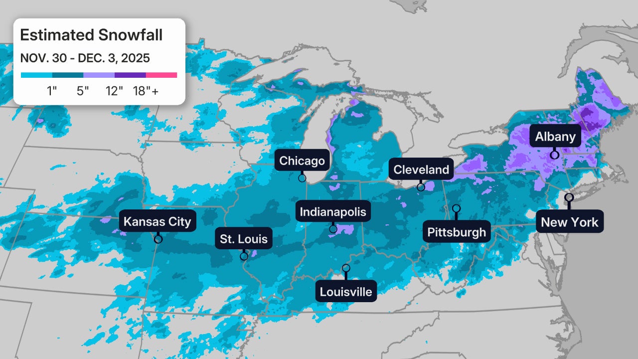 Winter Storm Chan Recap: First Heavy Snow Of Season For Parts of Northeast