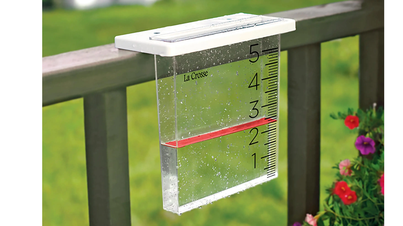 The Waterfall Rain Gauge by La Crosse Technology&trade;
