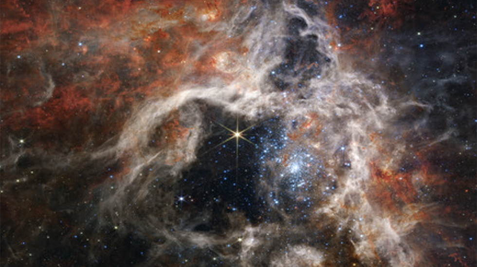 A Cosmic Tarantula Caught By The Webb Space Telescope