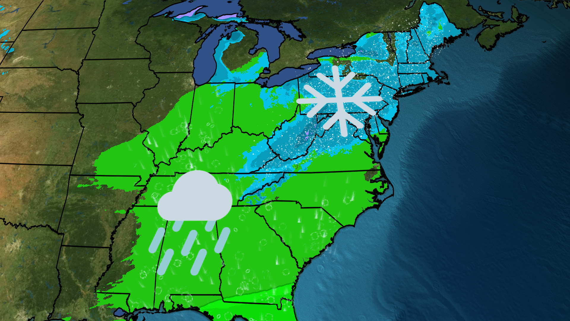 Cold Front Sweeps Through East With Rain, Snow This Weekend | Weather.com