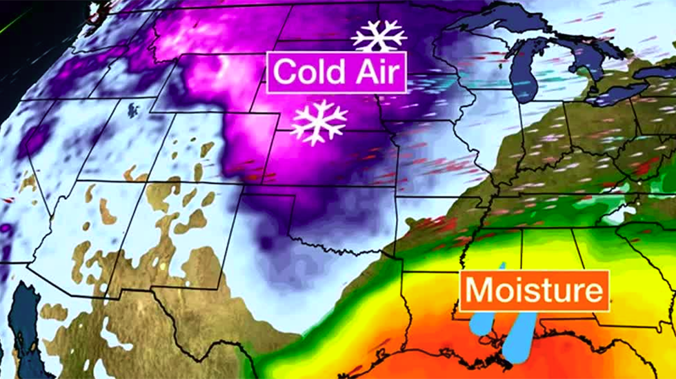 Winter Storm To Bring Snow And Ice Across Northern Part Of The Nation
