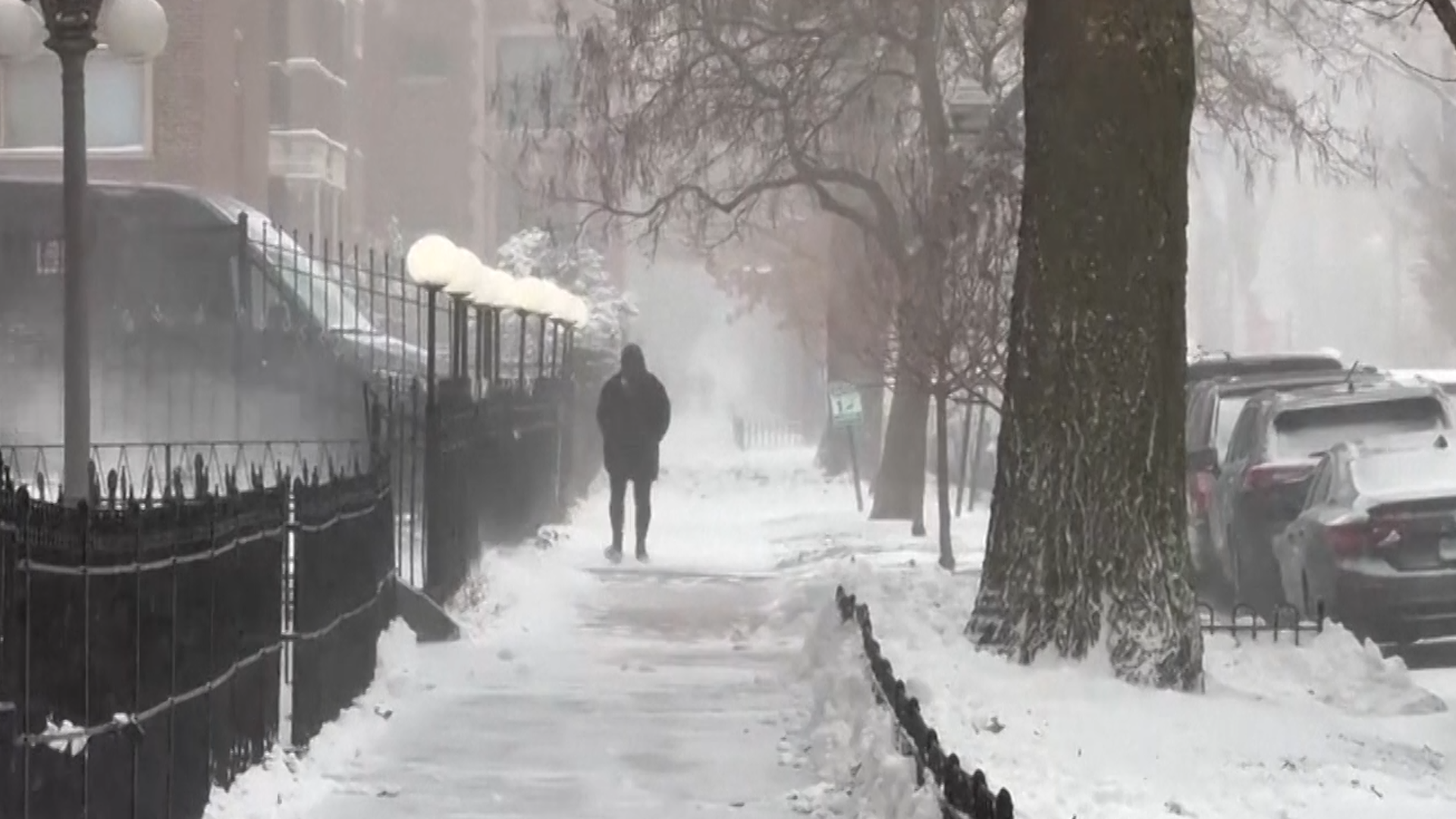 See Sights And Sounds Of Chicago's Wintry Blast