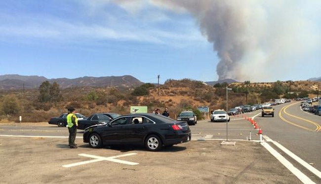 Wildfire in California's Cleveland National Forest Grows Rapidly; Mandatory Evacuations Ordered
