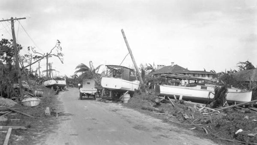 Photos of Florida's Historic Hurricanes: 1896-2005