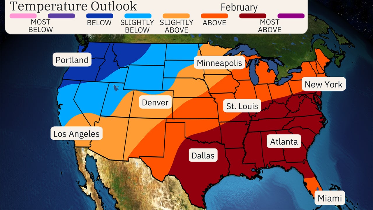 Winter Outlook 2024 2025 US Temperatures