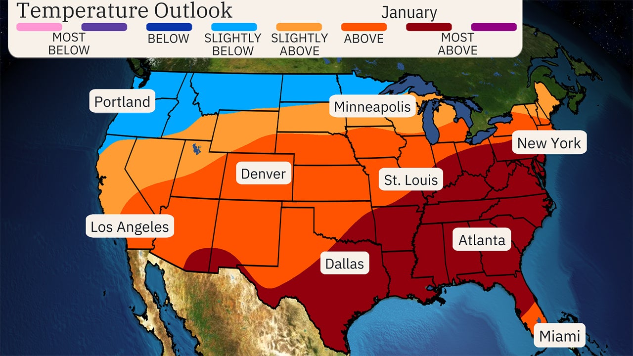 Winter Outlook 2024 2025 US Temperatures
