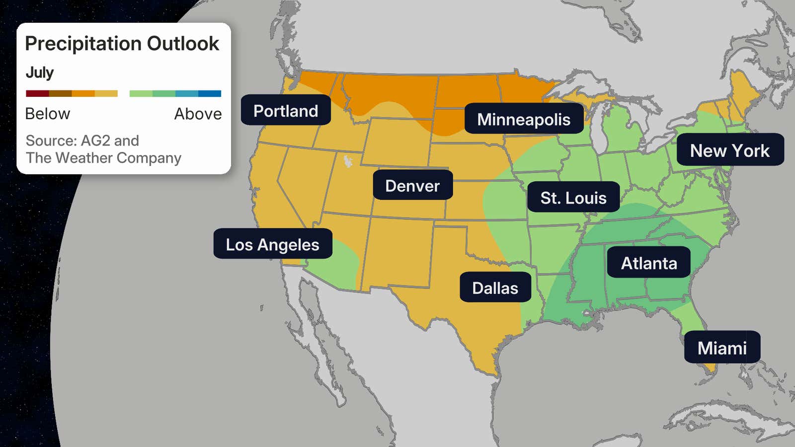 July Temperature Outlook: Who’s Chilling Out And Who’s Burning Up ...