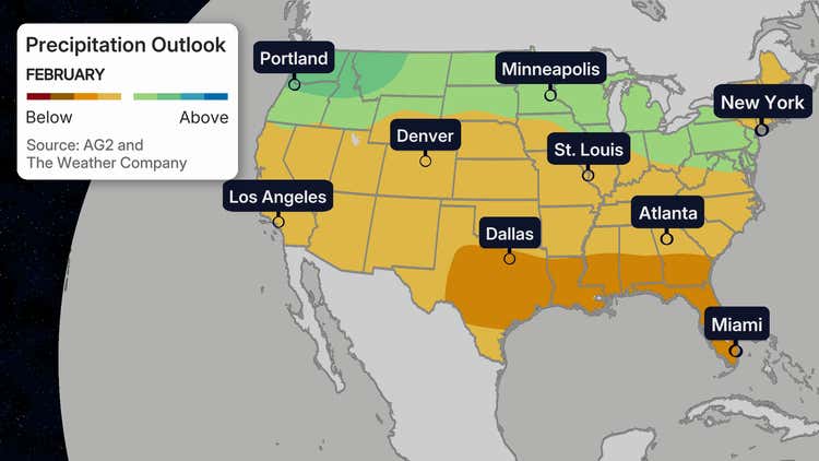 Feb Weather Here's Your February Temperature Outlook | Weather.com