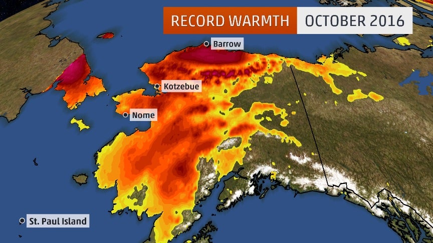 Alaska's Off-the-Chart Warmth Accompanied By Lack of Snow | The Weather ...