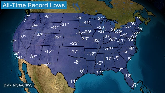 coldest time of the year