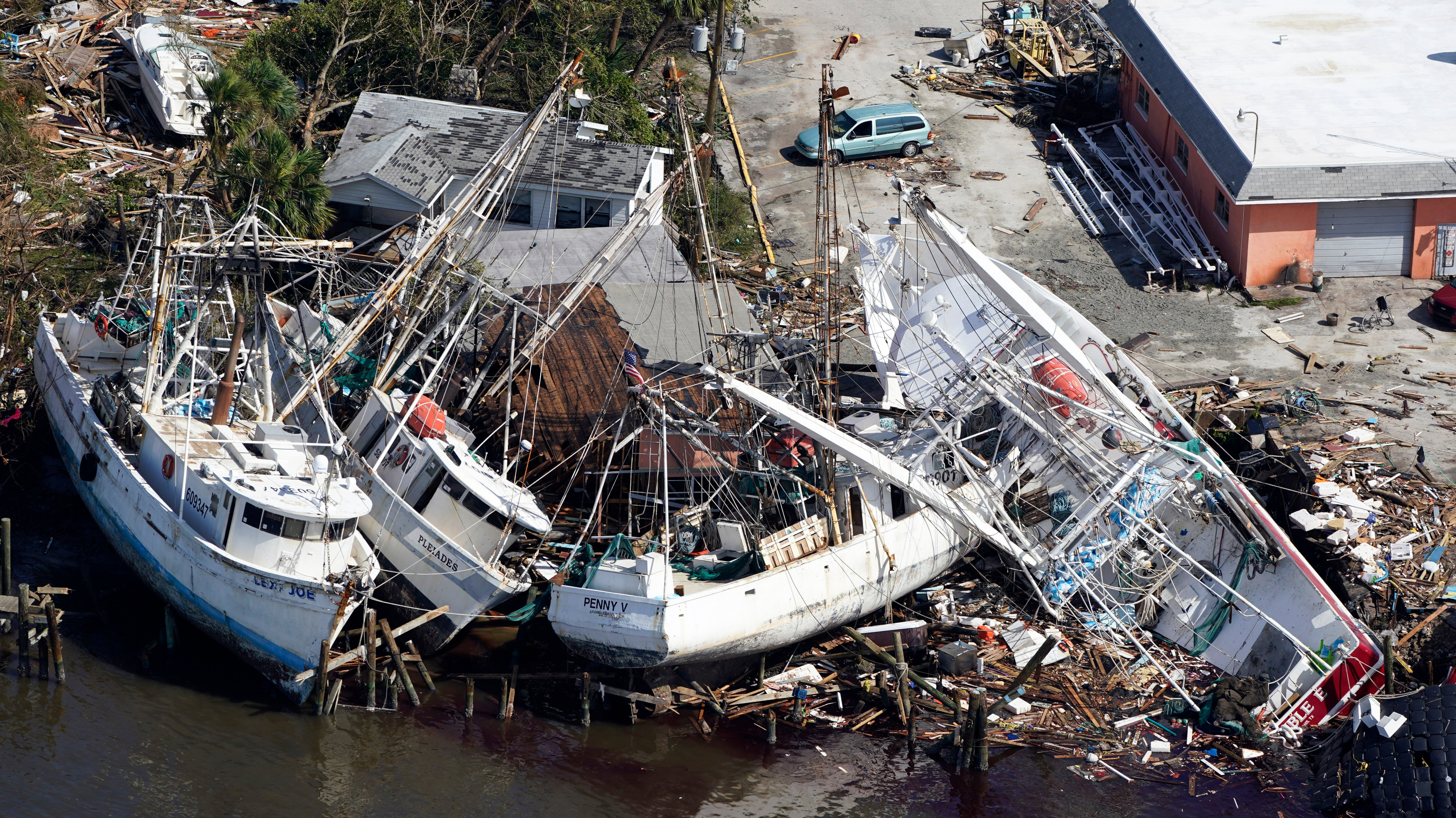 Aerial Photos Show The Scale Of Damage Left Behind By Ian