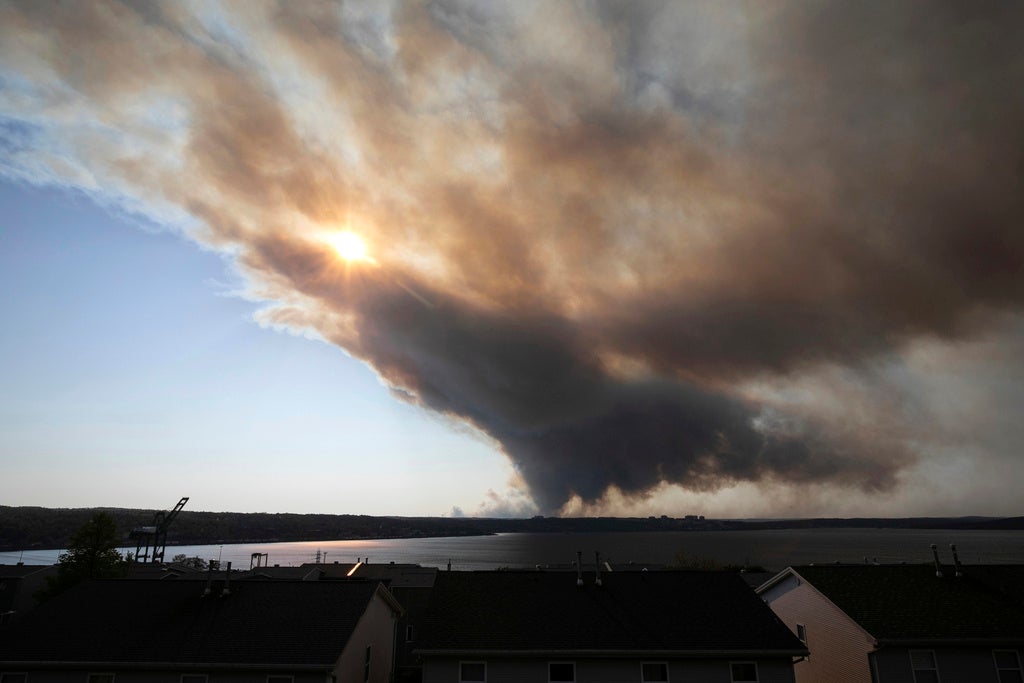 Nova Scotia Wildfires Continue To Burn