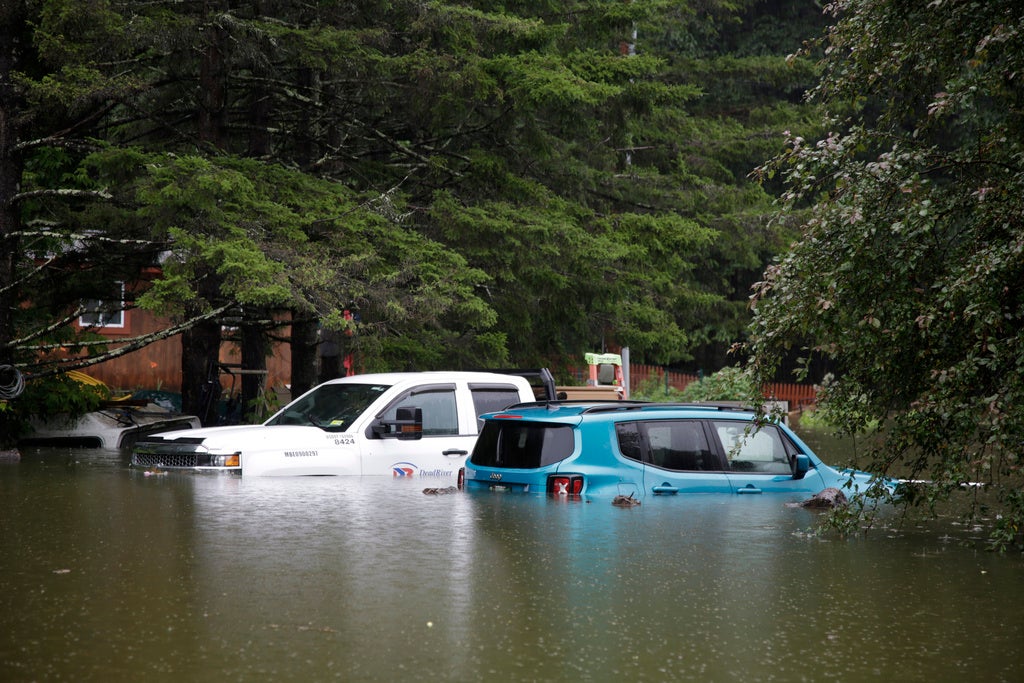 Photos Of Flooding In Vermont and New York