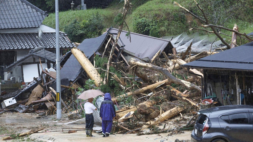 A Strong Tropical Storm Is Lashing Parts Of Japan And Disrupting Holiday Travel
