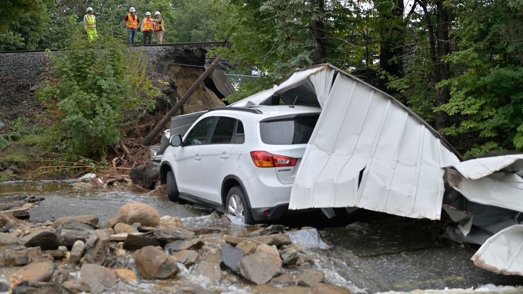 Photos Show Storm Damage After Flash Flood Emergency In Massachusetts