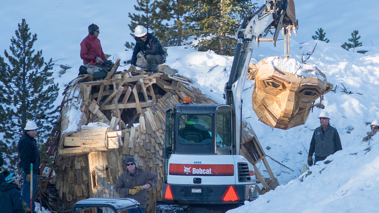 How a Giant Wooden Troll Left a Colorado Town Divided (PHOTOS)