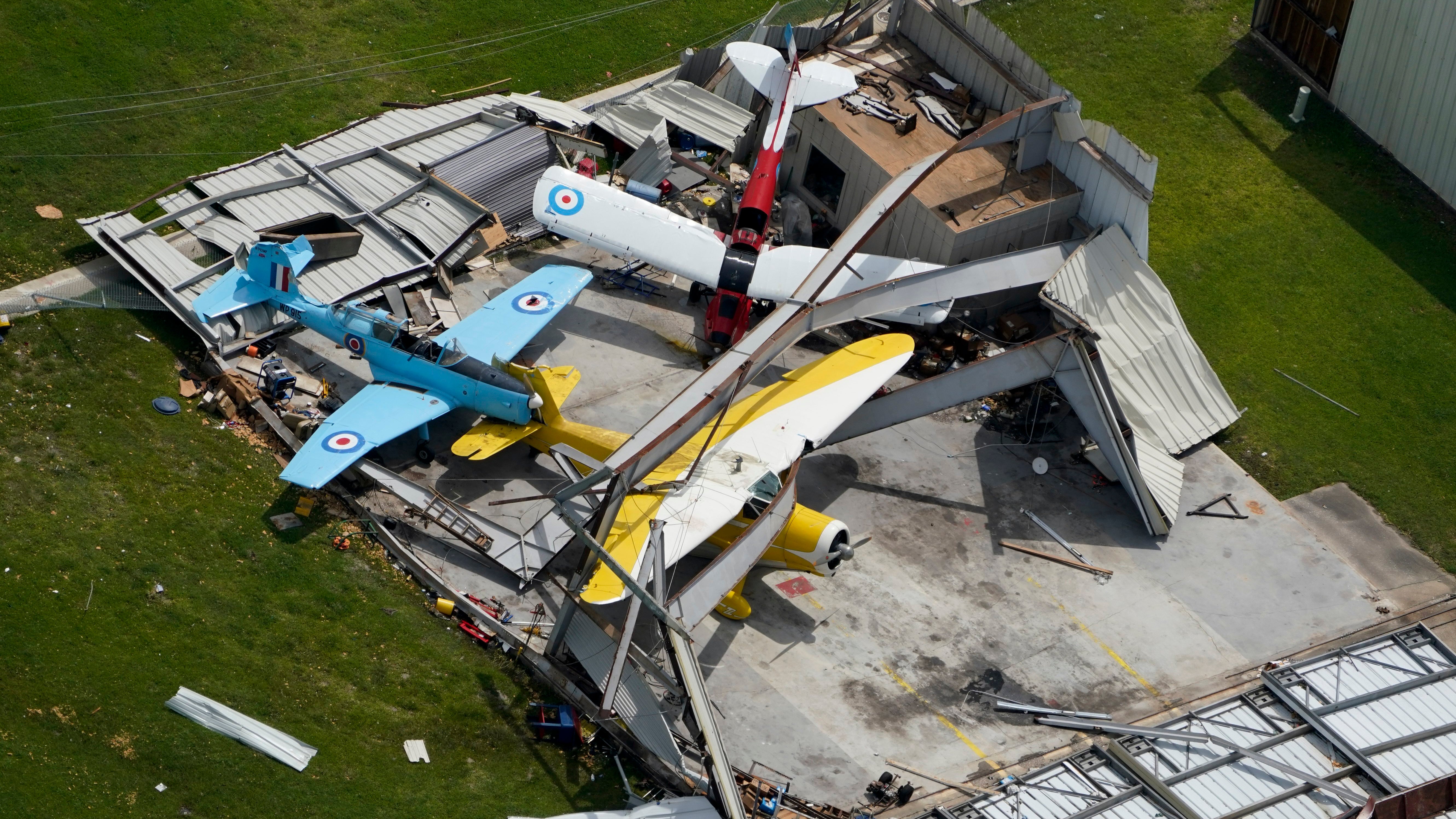 Hurricane Laura's Devastation from Above (PHOTOS)