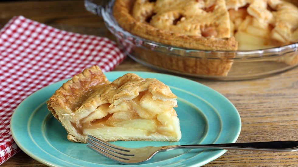 Seasoned With Weather: Double-crust Apple Pie