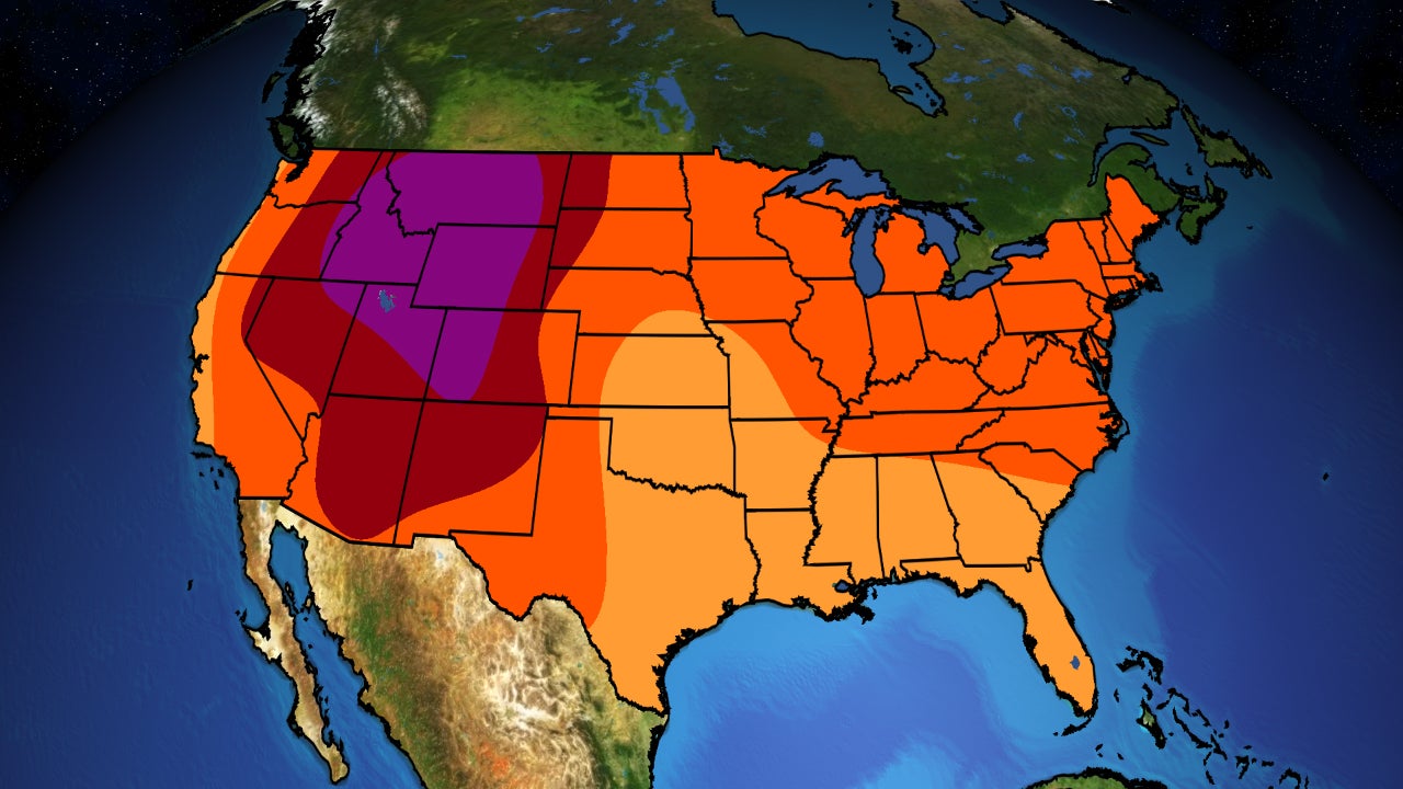 August Outlook: Heat Bakes West As East Remains Wet