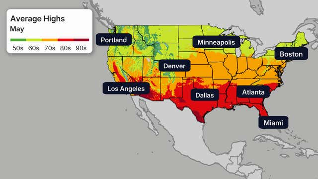 High May May's Weather Can Bring A Mix Of All Seasons: Tornadoes, Snow, Tropical ...