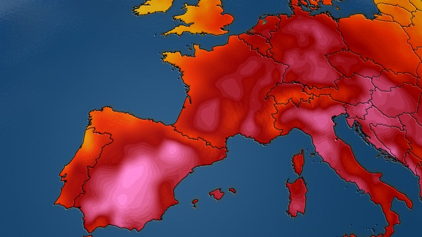 Another Heat Wave Invades Europe