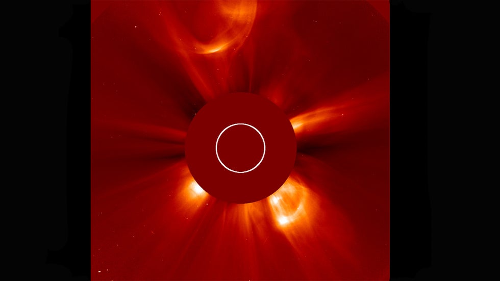 Huge Sun Explosion Captured by NASA Photos | The Weather Channel