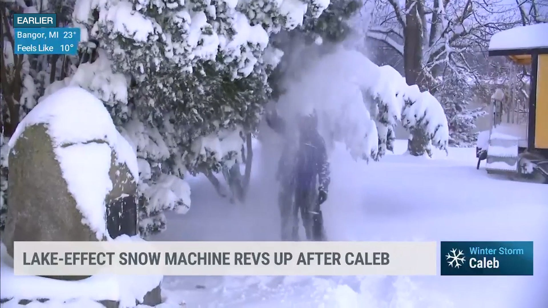 LakeEffect Snow Piles Up in Michigan Videos from The Weather Channel