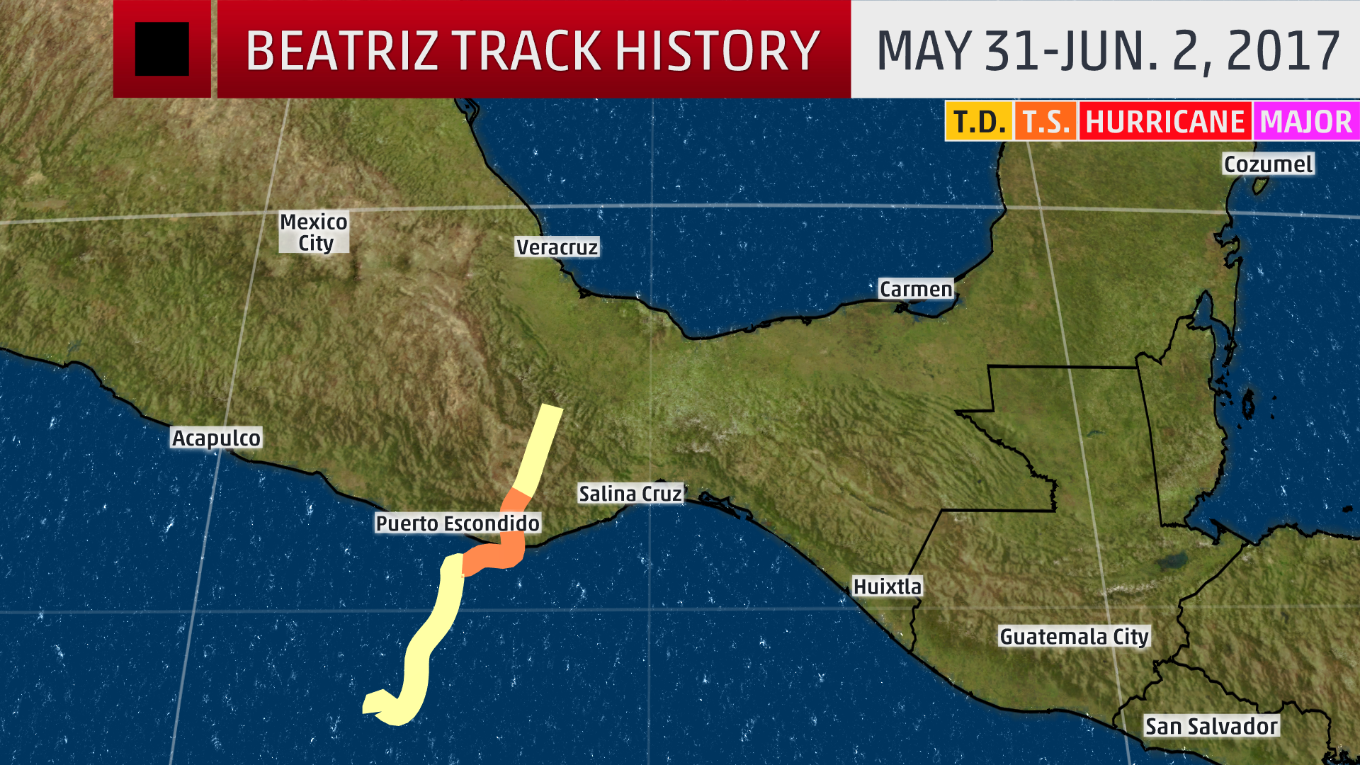 Tropical Storm Beatriz, May 31-June 2 (RECAP) | The Weather Channel