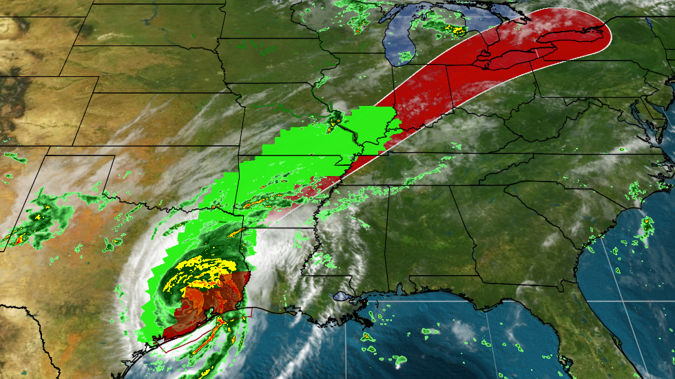 Floods, Tornadoes, Wind Threat Continue As Beryl Moves North | Weather.com