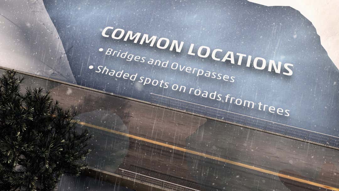 Black Ice Ruts What Is Black Ice And Why Is It So Dangerous? | The Weather Channel