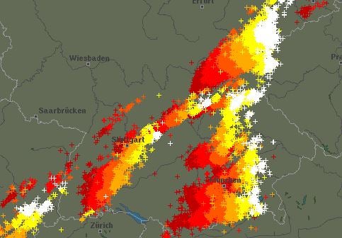 Unwettergefahr Wo Gewitter Mit Starkregen Und Hagel Jetzt Hinziehen The Weather Channel Artikel Von The Weather Channel Weather Com