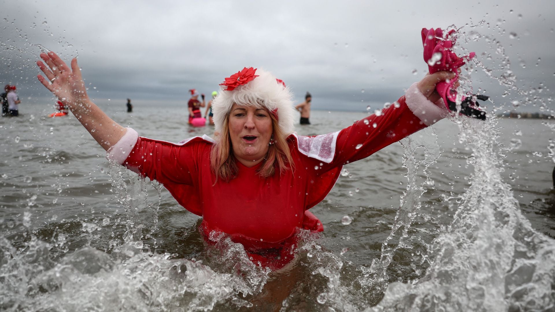 Boxing Day Swimmers Raise Money For Charity
