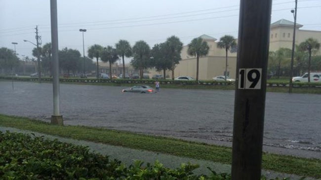 Naples, Florida, Deluge: Heavy Rain Brings Flash Flooding