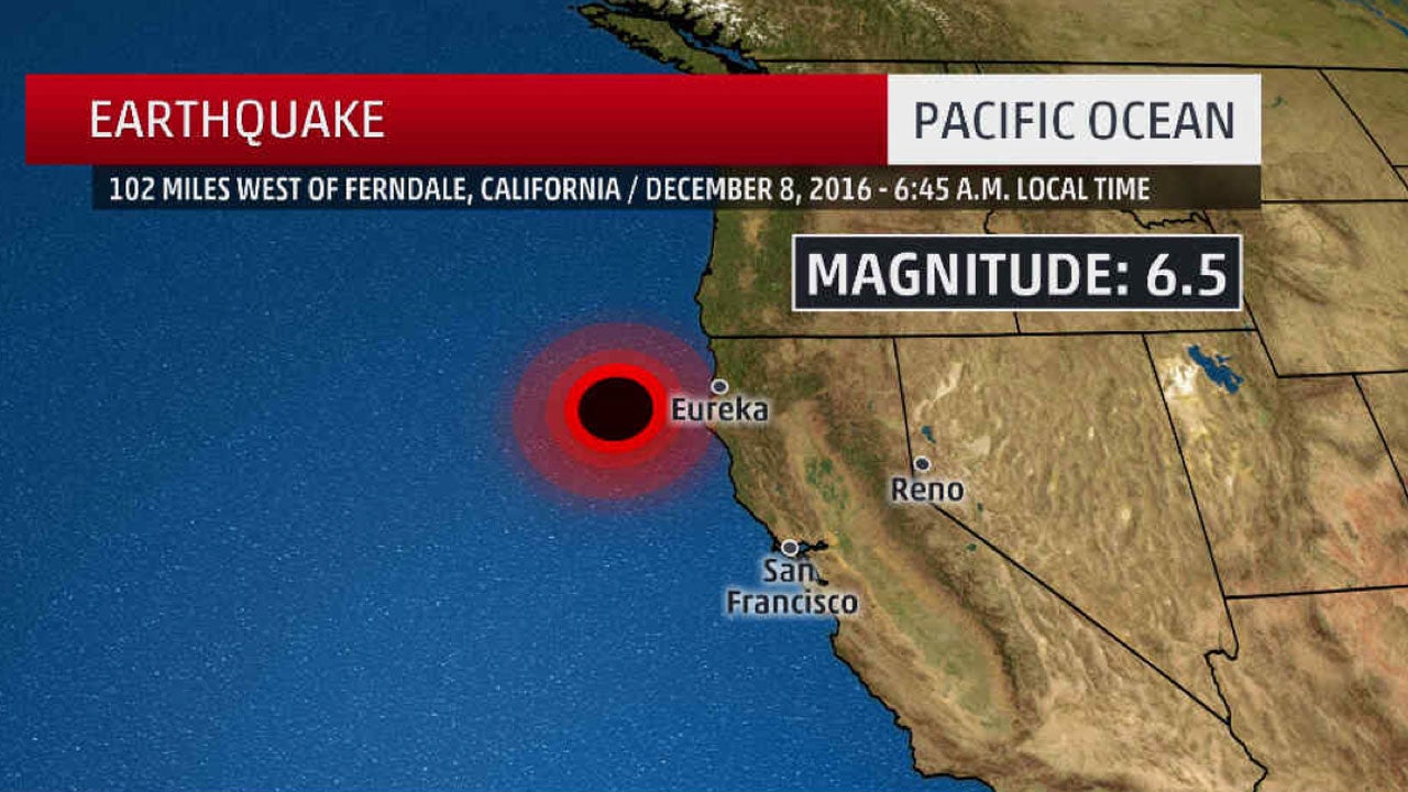 Fuerte terremoto sacude la costa del norte de California | The Weather  Channel, image size:1280x720