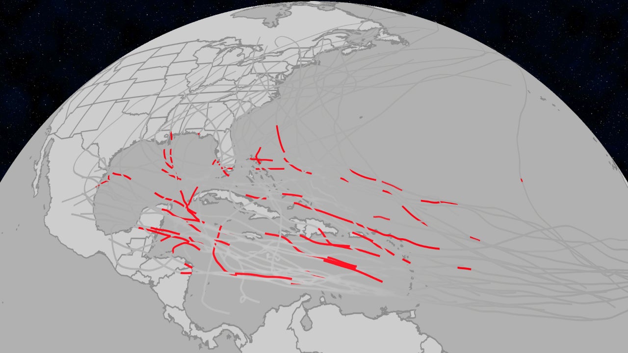 Three Category 5 Hurricanes In One Atlantic Season A First In 20 Years