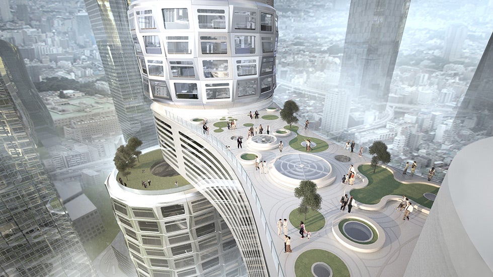 Velo Towers in Seoul, South Korea Bring More Nature to City Living (PHOTOS)