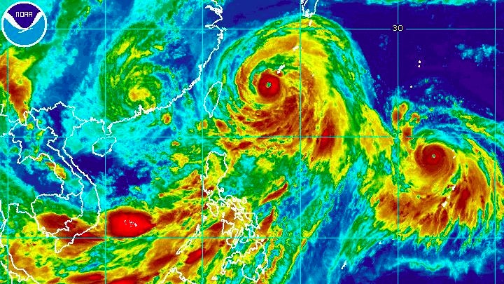 Typhoon Chan-hom Heads For China Landfall After Hammering Okinawa; Nangka a Super Typhoon