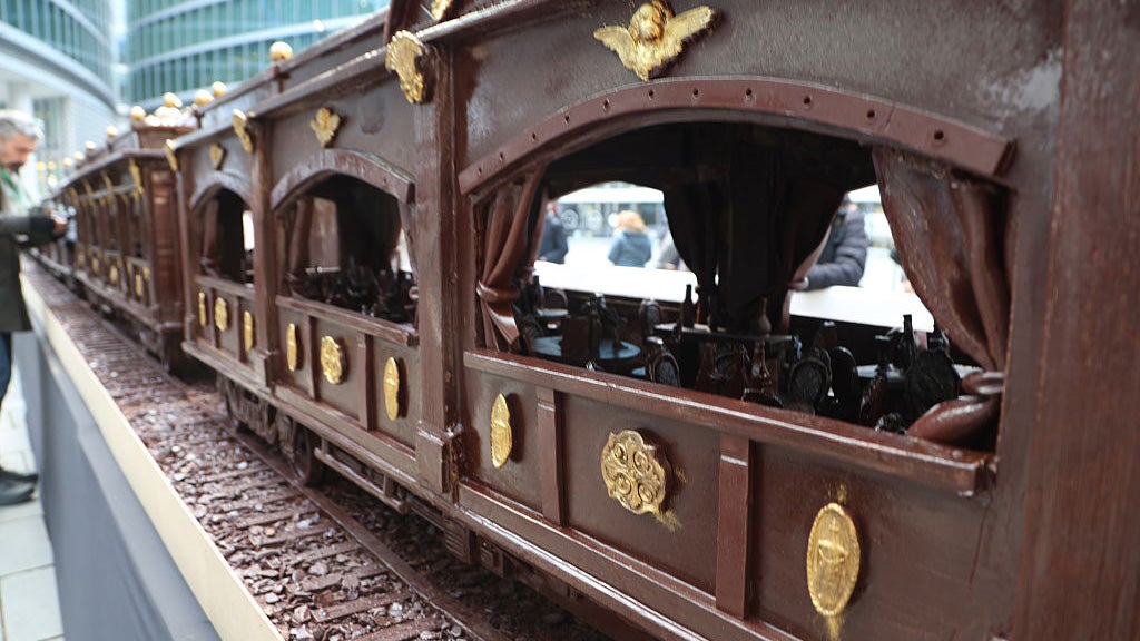 Sweet Success: Malta Chef Sets New World Record With Massive Chocolate Train In Milan