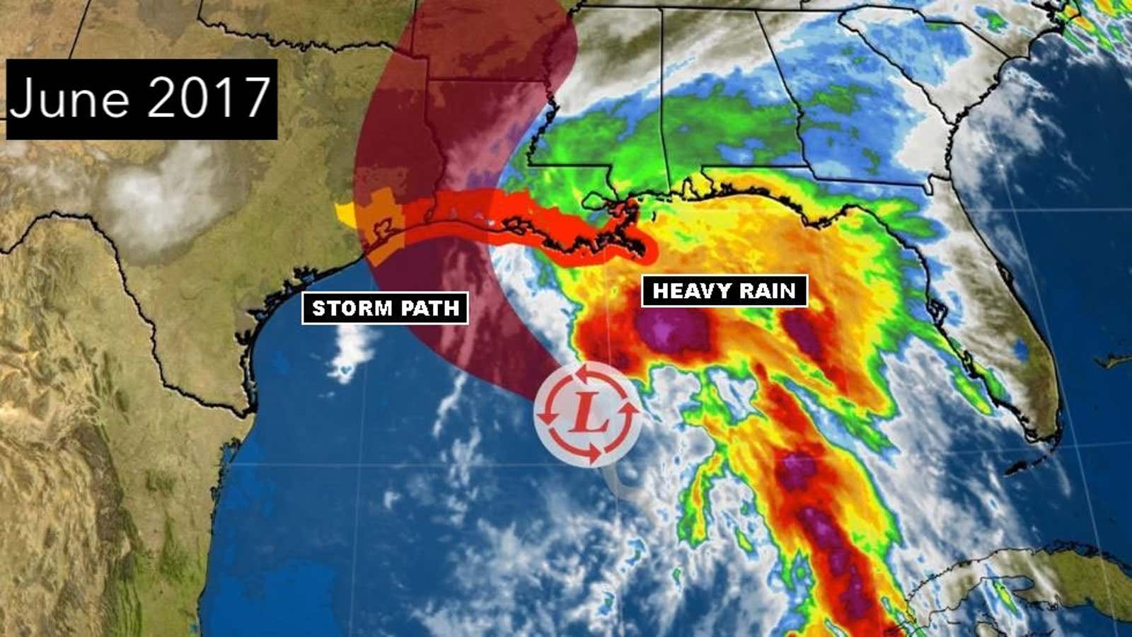 Storm Route Why the Projected Path For Hurricanes and Tropical Storms Doesn't ...