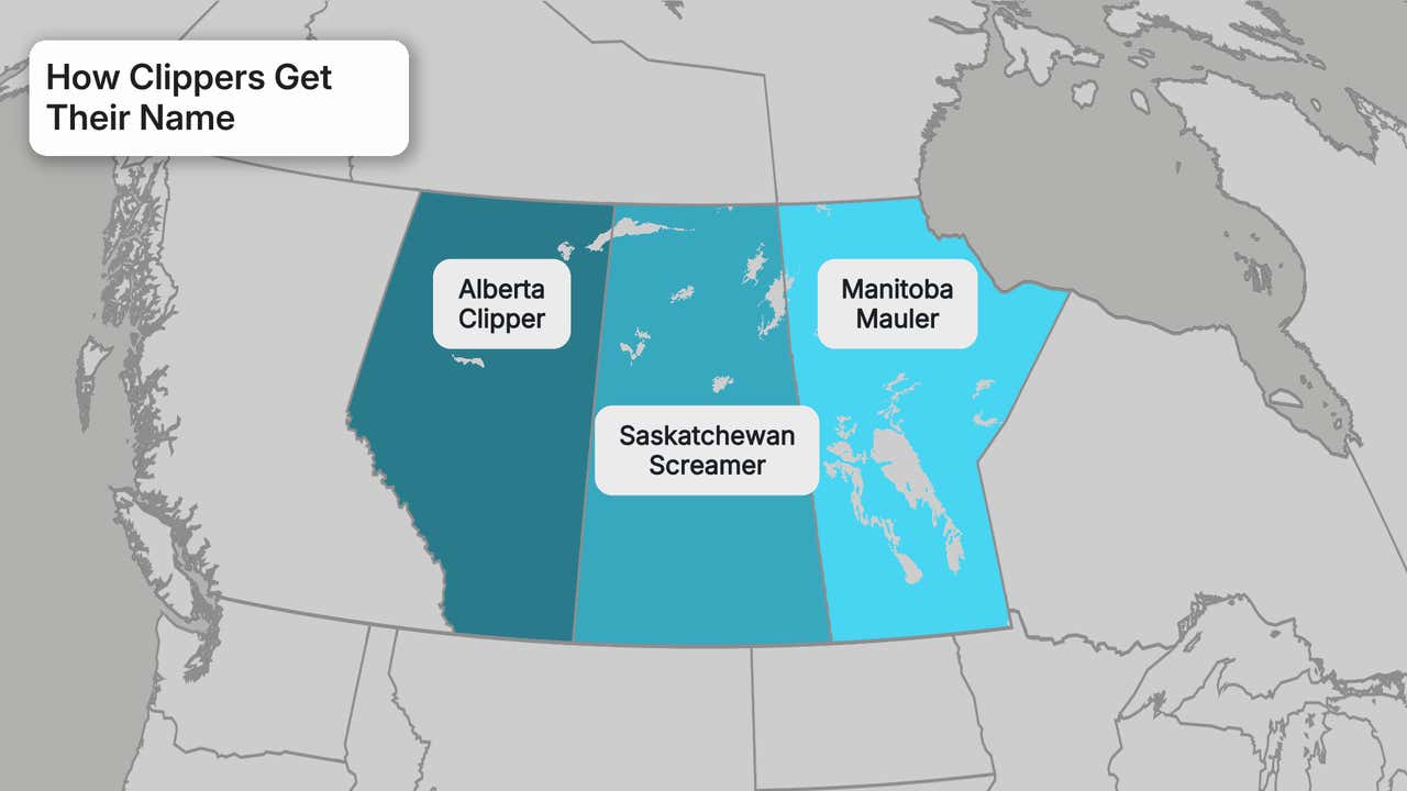 Clipper Systems Alberta Clippers Bring Snow And Cold | Weather.com