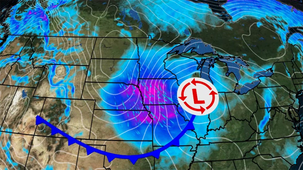 Clipper To Bring Wind, Snow To Upper Midwest, Northeast