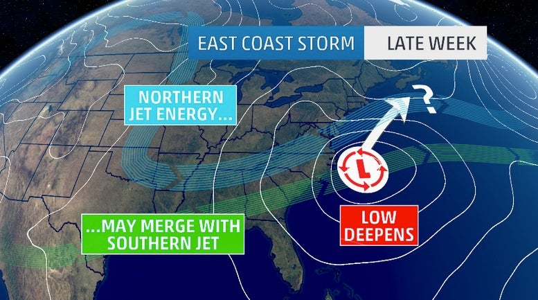 East Coast Low to Bring Wind, Rain, High Surf to End April, Kickoff May ...