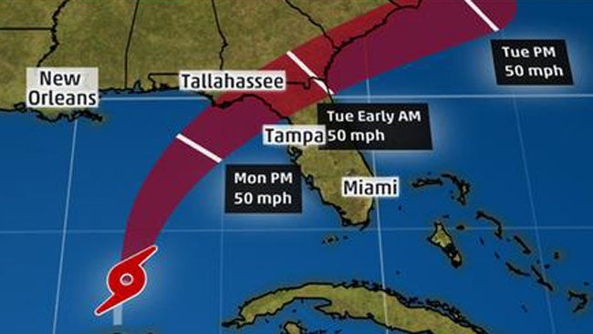 Florida Prepares As Tropical Storm Colin Heads Toward Landfall