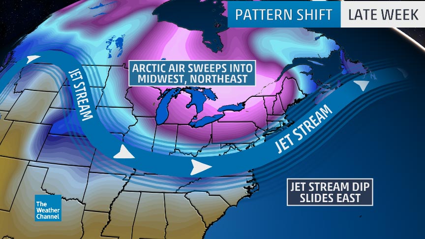 Pattern Shift Will Bring Coldest Air So Far This Season to Parts of the ...