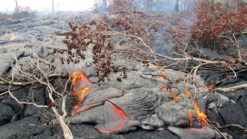 Hawaii Lava Flow Reemerges, Heads Toward Pahoa Village The Weather