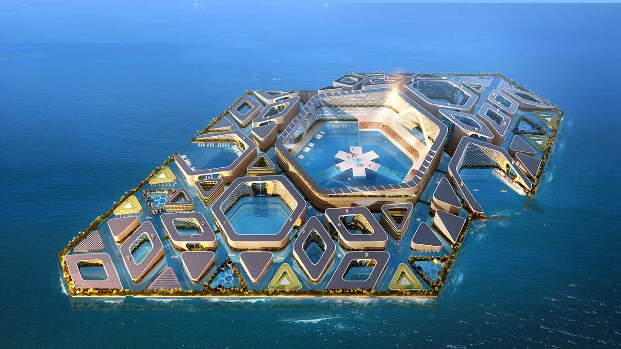 This Floating Island City Could Be Humanity's Next Home