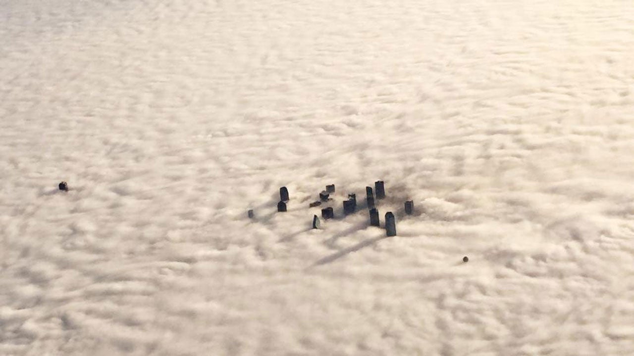 Can You Guess the City Rising Above the Clouds? The Weather Channel